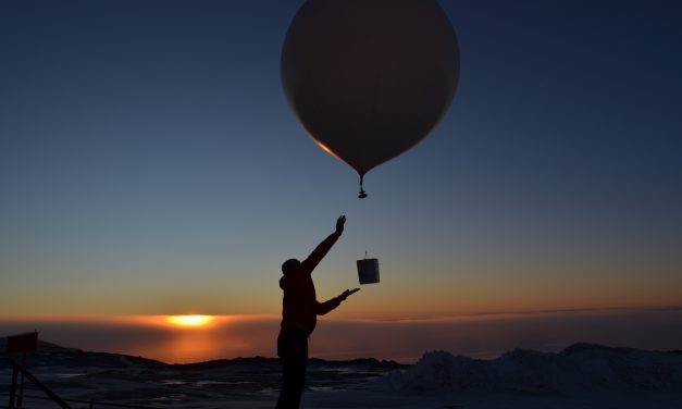 Ozonosondeo desde Base Antártica
